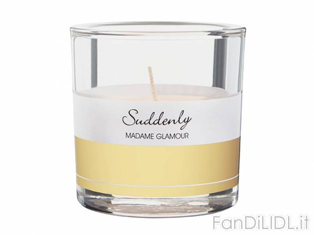 Candela profumata in bicchiere , prezzo 2,99 &#8364; per 1-pezzo-confezione ...