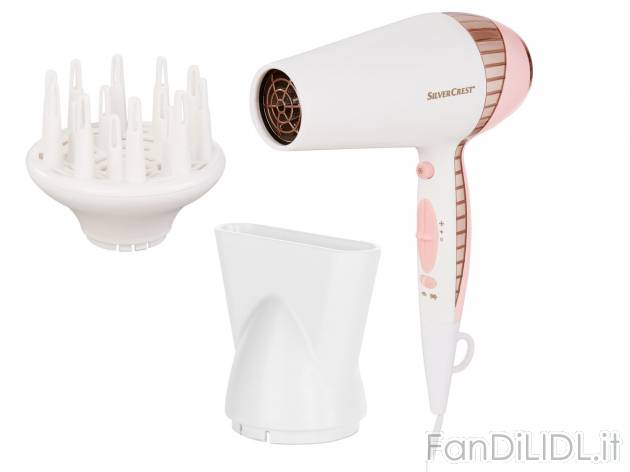 Asciugacapelli , prezzo 14.99 &#8364; 
- Funzione ioni attivabile
- 2 livelli ...