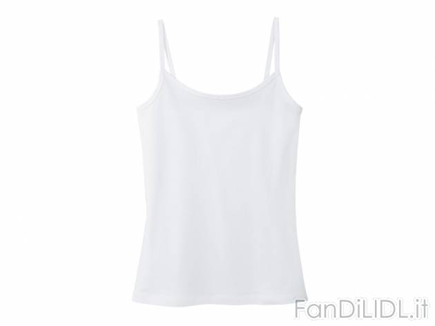 Top da donna , prezzo 2.99 &#8364; 
- Il cotone BIO certificato GOTS garantisce ...