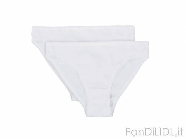 Slip da donna, 2 pezzi , prezzo 3.99 &#8364; 
- Il cotone BIO certificato GOTS ...