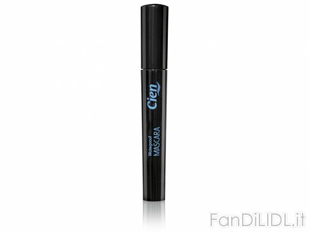 Mascara Waterproof , prezzo 1,99 &#8364; per 9-ml-confezione, 100ml/ € 22,11 EUR.