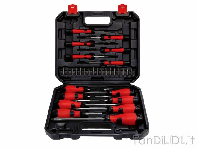 Set cacciaviti, 32 pezzi , prezzo 8.99 &#8364; 
- In acciaio al cromo vanadio ...