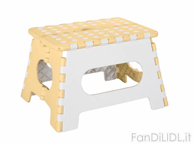 Sgabello pieghevole , prezzo 7.99 &#8364; 
- Tenuta sicura grazie alla superficie ...