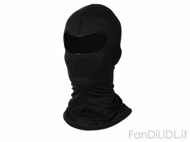 Passamontagna sottocasco da motociclista Crivit, prezzo 4,99 &#8364; per Alla ...