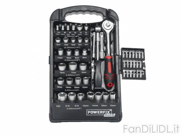 Set chiavi a bussola Powerfix, prezzo 19,99 &#8364; per Al set 
- Lavorazione ...