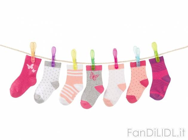 Calzini da bambina Lupilu, prezzo 3,99 &#8364; per Alla confezione 
- Misure: ...