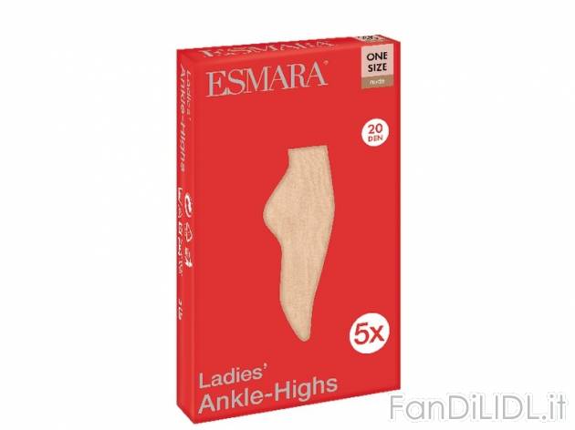 Calze velate da donna 20 DEN Esmara, prezzo 1,99 &#8364; per Alla confezione ...