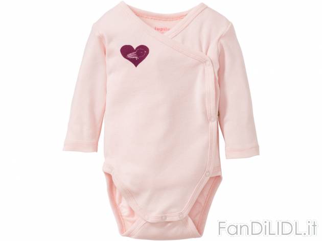 Body a manica lunga da neonata, 2 pezzi , prezzo 5.99 &#8364;  
-  In puro cotone