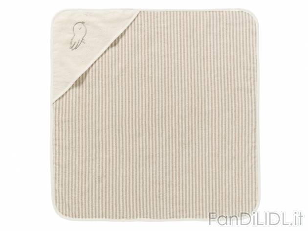 Asciugamano con cappuccio per neonati, 75x75 cm , prezzo 5.99 &#8364; 
- In ...