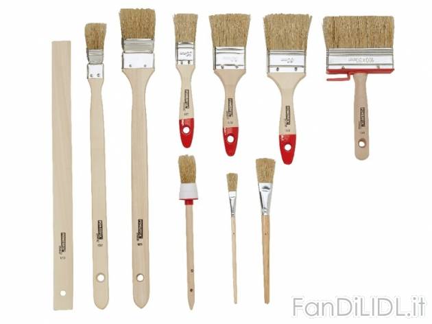 Set pennelli, 10 pezzi Powerfix, prezzo 8,99 &#8364; per Alla confezione 
- ...