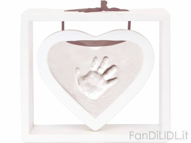 Set calco per gravidanza o set per impronte bimbi con cornice , prezzo 9.99 &#8364; ...