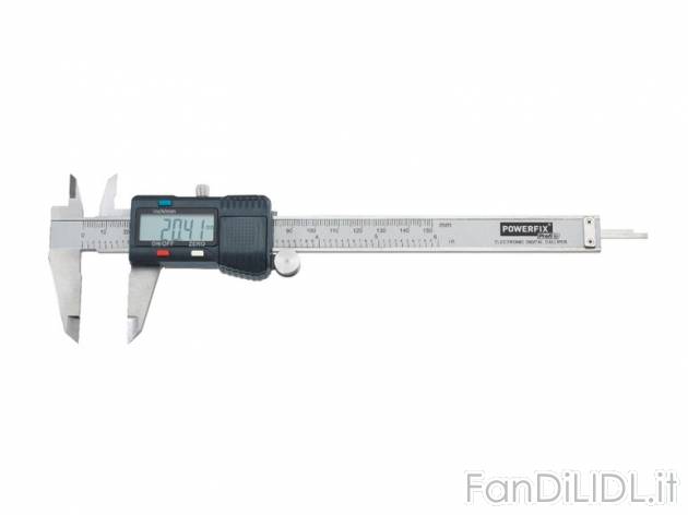 Calibro digitale Powerfix, prezzo 9,99 &#8364; per Alla confezione 
- Registrazione ...