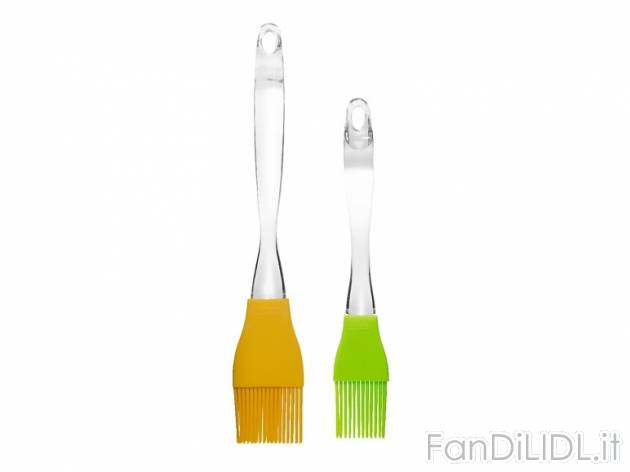 Set pennello o spatola in silicone, 2 pezzi Ernesto, prezzo 3,99 &#8364; per ...