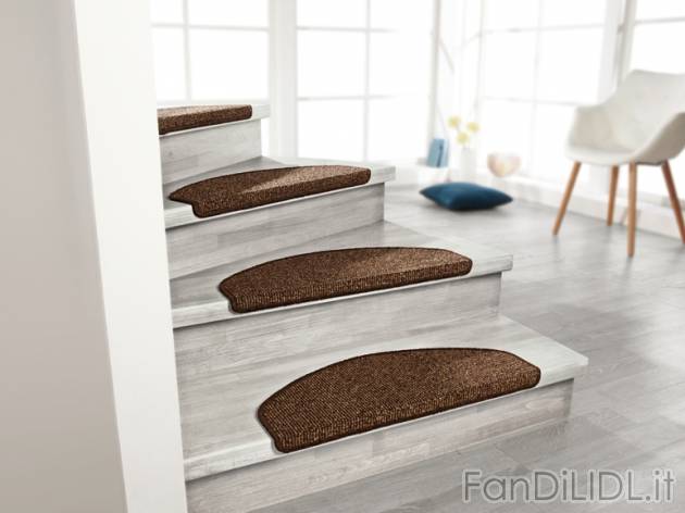 Set tappetini coprigradini Meradiso, prezzo 24,99 &#8364; per Al set 
- 15 ...