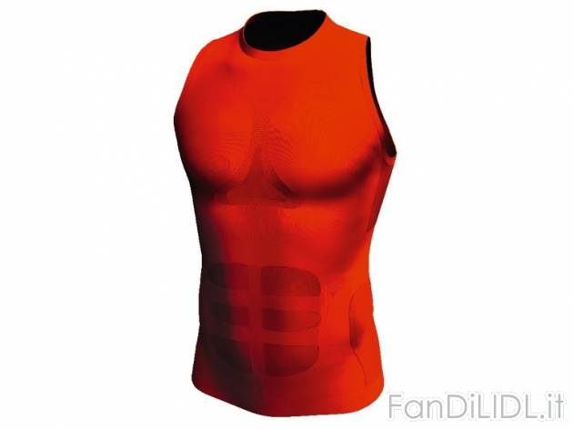 Canotta intima da ciclista per uomo Crivit, prezzo 7,99 &#8364; per Alla confezione ...