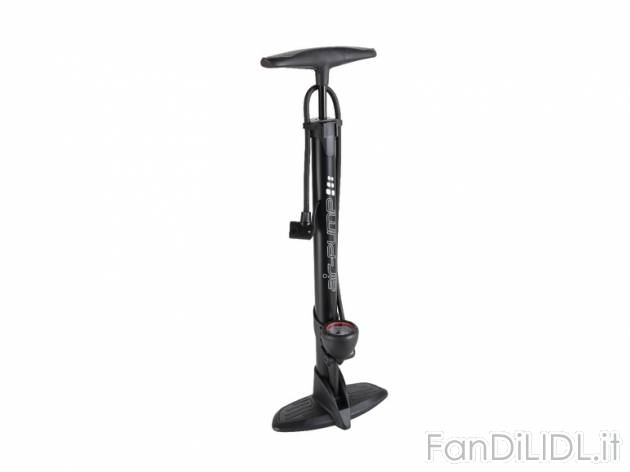 Pompa per bici con manometro Crivit, prezzo 5,99 &#8364; per Alla confezione ...