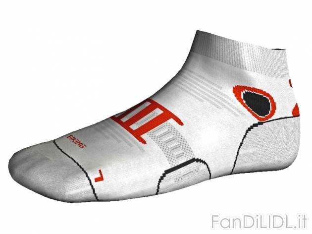 Calze da ciclista per uomo Crivit, prezzo 2,99 &#8364; per Alla confezione 
- ...
