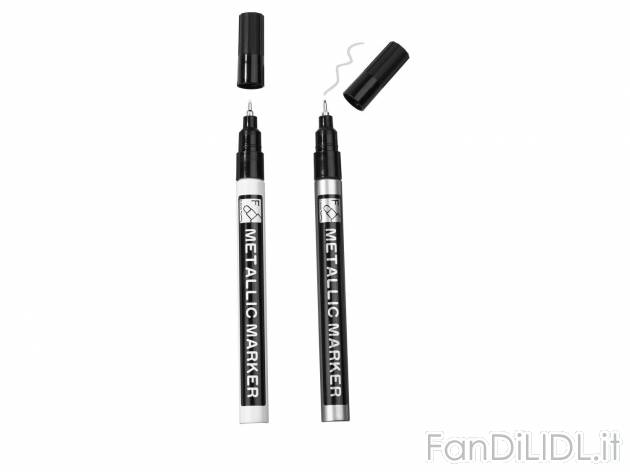 Pennarelli, 2 pezzi , prezzo 2.49 &#8364; per Alla confezione 
- Utilizzabili ...
