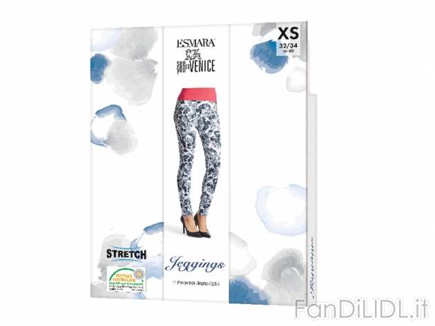 Jeggings da donna Esmara, prezzo 6,99 &#8364; per Alla confezione 
- In moderno ...