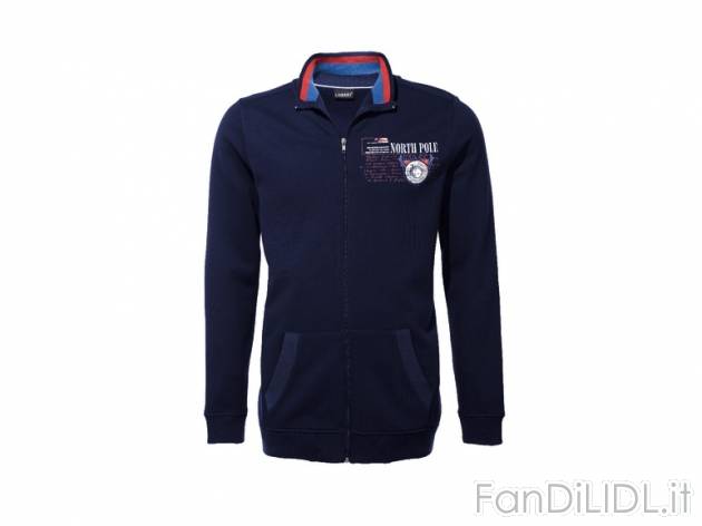 Felpa da uomo Livergy, prezzo 9,99 &#8364; per Alla confezione 
-      Misure: 44 - 58