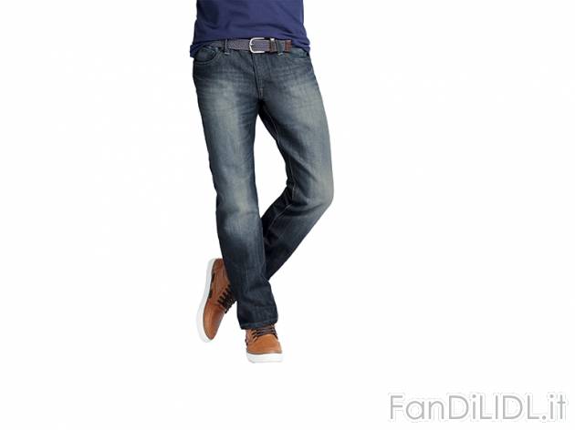 Jeans da uomo Livergy, prezzo 9,99 &#8364; per Alla confezione 
- In tessuto ...