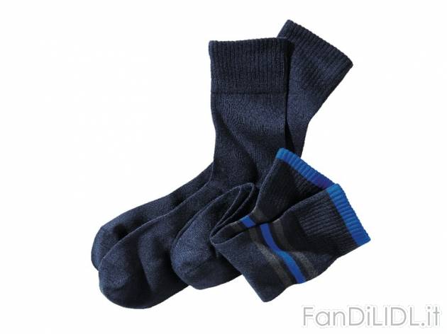 Calze da uomo, 2 paia Livergy, prezzo 2,99 &#8364; per Alla confezione 
- Comode ...
