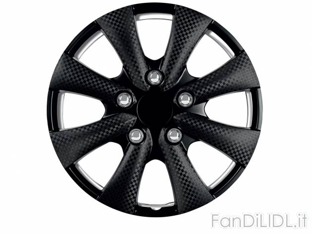 Set copricerchi per auto, 4 pezzi , prezzo 12.99 &#8364; 
- Adatti a tutti ...
