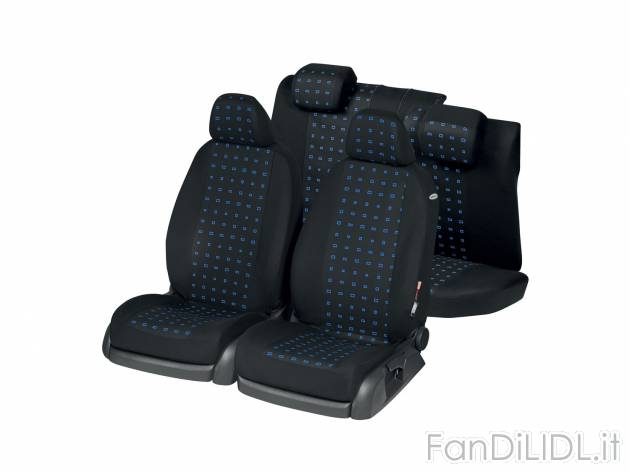 Set coprisedili per auto, 12 pezzi , prezzo 14.99 &#8364; 
- Per 2 sedili anteriori, ...