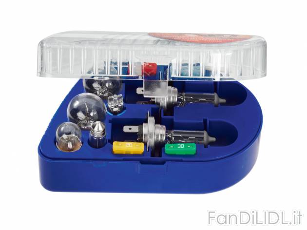 Set lampadine di ricambio per auto , prezzo 6.99 &#8364; 
- Con lampade H4 ...