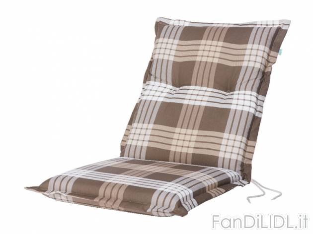 Cuscino per sedia sdraio 50 x 100 cm Florabest, prezzo 8,99 &#8364; per Alla ...