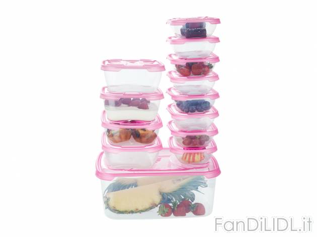 Set contenitori salvafreschezza, 13 pezzi , prezzo 7.99 &#8364; 
- Termostabile ...