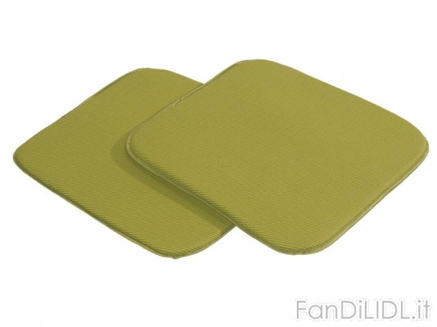 Cuscino per sedia 40 x 40 cm 2 pezzi Florabest, prezzo 3,99 &#8364; per Alla ...