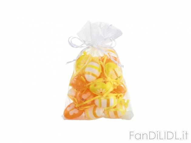 Uova decorative pasquali, 12 o 18 pezzi Melinera, prezzo 2,49 &#8364; per Alla ...