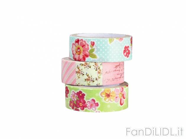 Set nastri adesivi , prezzo 1,29 &#8364; per Al set 
-      3 x ca. 2,5 m