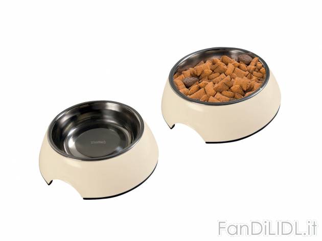 Ciotole per animali, 1 o 2 pezzi , prezzo 4.99 &#8364; 
- Ciotola estraibile ...
