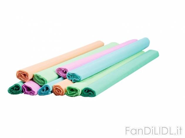 Carta crespa 2 m x 50 cm, 10 pezzi , prezzo 2,99 &#8364; per Alla confezione ...