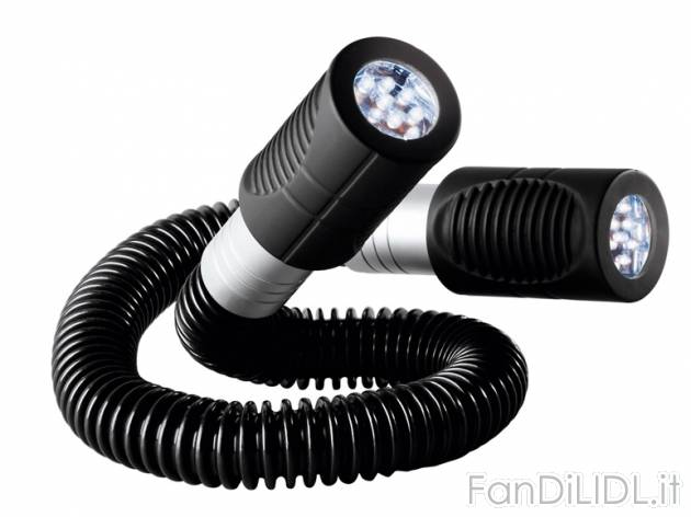 Lampada da lavoro LED Livarno Lux, prezzo 9,99 &#8364; per Alla confezione 
- ...