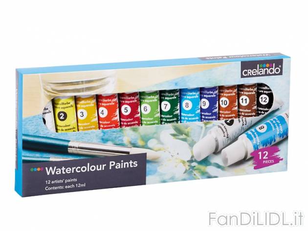 Set colori assortiti, 12 o 25 pezzi , prezzo 2,99 &#8364; per Al set 
- Colori ...