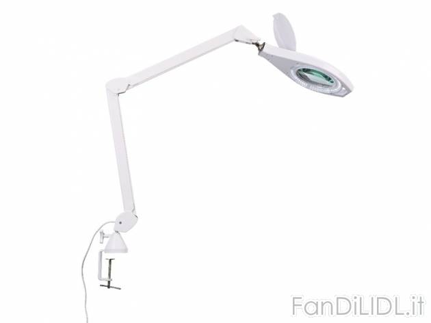 Lampada LED con lente d&#039;ingrandimento Livarno Lux, prezzo 34,99 &#8364; ...