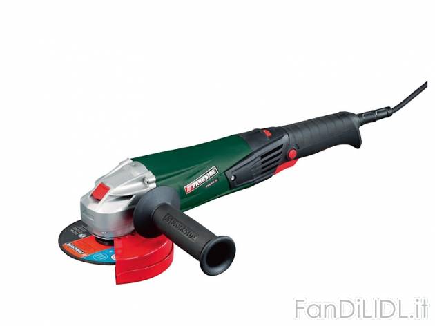 Smerigliatrice angolare Parkside, prezzo 24,99 &#8364; per Alla confezione 
- ...