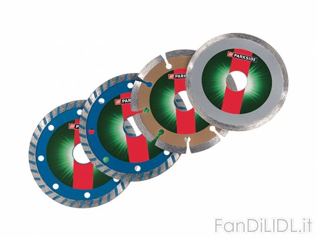 Set accessori per smerigliatrice angolare Parkside, prezzo 4,99 &#8364; per ...