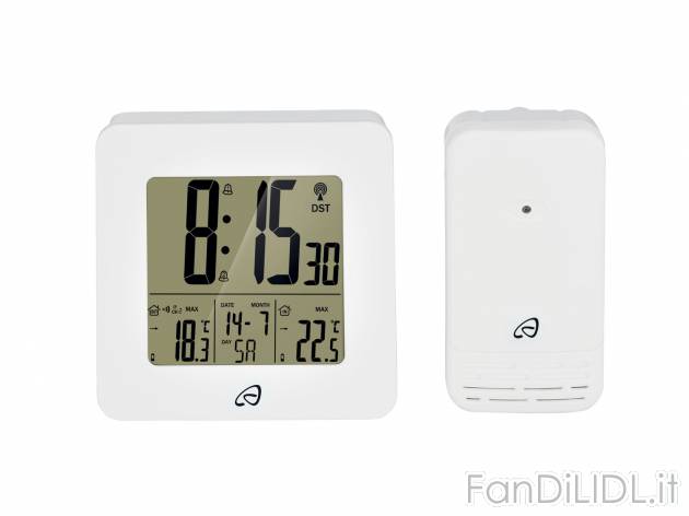 Termometro per interni ed esterni con sveglia , prezzo 8.99 &#8364; 
- Indicatore ...
