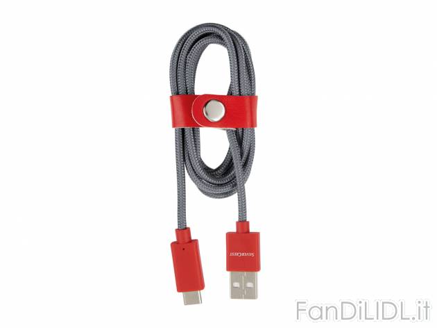 Cavo per ricarica e trasferimento dati , prezzo 4.99 &#8364; 
- Pratica clip ...
