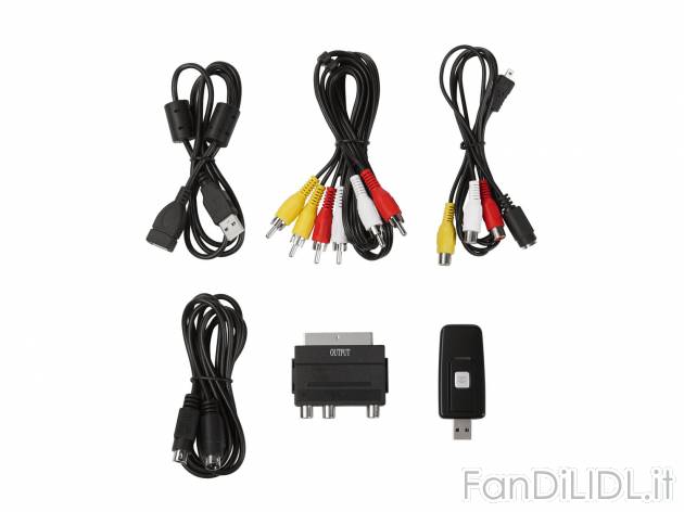 Set digitalizzatore video USB , prezzo 19.99 &#8364; 
- Per digitalizzare facilmente ...
