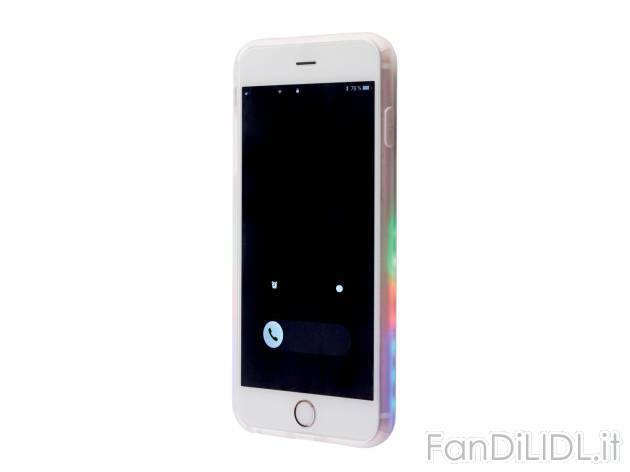 Custodia per smartphone con LED , prezzo 14.99 &#8364; 
- Reagisce al suono ...
