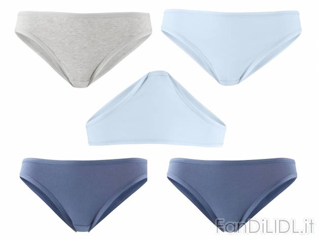 Minislip da donna, 5 pezzi , prezzo 6.99 &#8364;