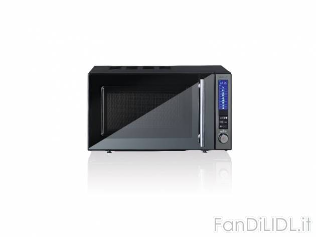 Microonde digitale argento o nero Silvercrest Kitchen Tools, prezzo 59,99 &#8364; ...