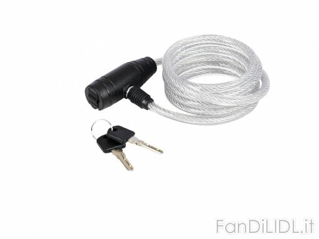 Lucchetto per bici , prezzo 2,99 &#8364; per Alla confezione 
- Incluse 2 chiavi ...