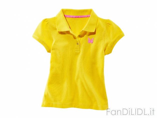 Polo da bambina Lupilu, prezzo 4,99 &#8364; per Alla confezione 
- Misure: 12 ...