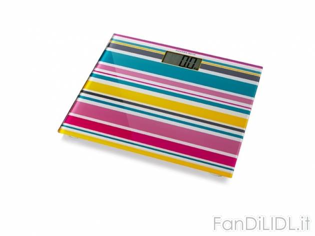 Bilancia pesapersone Silvercrest, prezzo 9,99 &#8364; per Alla confezione 
- ...
